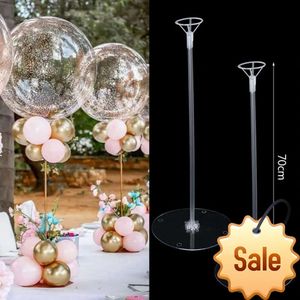 37/70 cm ballongstativ Holder Column For Wedding Birthday Party Table Centerpiece Decoration Baby Shower Globos Support Stick Party Favor Holiday Supplies