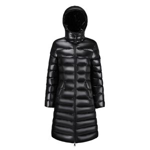 Wholesale Ladies Winter Women Long Down Jackets Puffer Outdoor Outerwear Hooded Down jackets