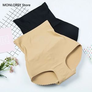 Panties Push Up Buttocks Large Hips Thin Waist Women High Shaper Comfy Butt Hip Shapewear Fake Underwear With Filling Pad 231220