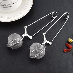 16cm Top Quality Tea Infuser Stainless Steel Sphere Mesh Tea Strainer Coffee Herb Spice Filter Diffuser Handle Tea Ball
