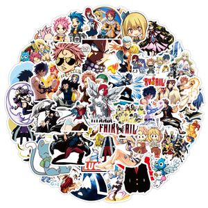 50 pçs fairy tail japonês amor anime à prova dwaterproof água pvc adesivos pacote para geladeira carro mala portátil notebook copo telefone mesa bicicleta skate caso.