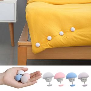 Upgrade 4/8PCS BedSheet Quilt Clip Duvet Cover Fastener Clip Anti Slip Blanket Buckles Quilt Holder Fixator Gripper Easy To Unlock