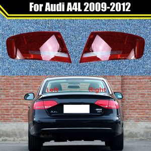 För Audi A4L 2009-2012 bil bakre bakljus linsglas Auto skal Taillamp lampskärm Sakljus lampa täckningslampa