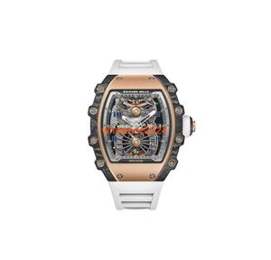 Erkekler Richardmiler lüks saatler otomatik kol saatleri Richardmiler RM21-01 Manuel Sargı Tourbillon Aerodyne Erkekler Saati HBWG