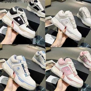 high quality AM shoes Skelet Bones Casual Shoe RUNWAY SKEL TOP Low High- Men Womens US11 Basketball running Black White Leather amirlies Lace Up ss998 sneaker