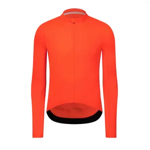 Racingjackor 2023 Spring Men Cycling Jersey Long Sleeve Tops MTB Bike andningsbar snabb torr skjorta cykelkläder