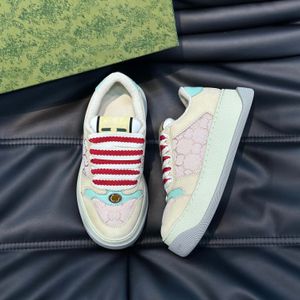 Designer sneakers överdimensionerade casual skor vit svart läder lyx sammet mocka kvinnor espadrilles tränare man kvinnor lägenheter snörning plattform 1978 s537 03