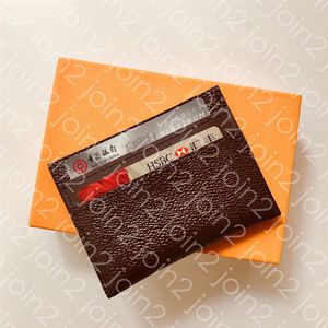 Porte Cartes Double M62170 고품질 패션 신용 카드 홀더 지갑 카드 소지자 Bussiness Card Case 상징적 인 Eclipse Waterproof347S