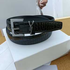 Designer Belt luxury man women designer business style platform slide Metallic feel Fashion Leisure temperament versatile material leather belts mena s accessory