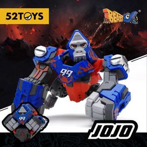 Giocattoli di trasformazione Robot 52TOYS Beastbox JOJO Giocattoli di deformazione della fiamma Action Figures Giocattoli di conversione da collezione Regalo per adulti e bambini