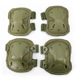 Elbow Knee Pads Camo Taktycal Kneepad Protection Army Airsoft Outdoor Sport Working Hunting Bezpieczeństwo Bezpieczeństwo Kolan 231219