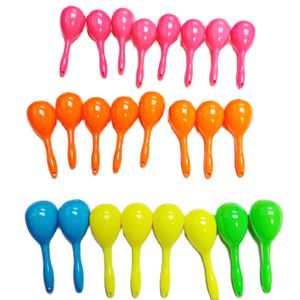 Mini Maracas Toys, 24 Stück, Krachmacher, Partygeschenke, Kinder-Pinata, Klassenzimmer-Preise, Taschenfüller, 2,75 Zoll, Musikwerk, 231220