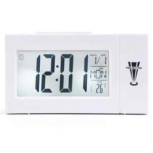 Other Accessories Clocks Decor Home Garden Drop Delivery 2021 1Set Digital Projector Alarm Fm Radio Clock Sn Timer Led Display Wid284Q