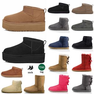 designer soffici stivali da neve ultra mini delle donne invernali ugesboots in australia tazz tasman piattaforma uges boot stivaletti alla caviglia in pelle di pecora scarpe invernali casual