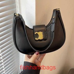 Fashion Handtasche Celins 'Damenbeutel Buchbrand Tasche Geldbeutel neuer Freizeit Unterarm kleiner Tasche mit hoher Schönheit und Design Crescent vielseitig mit Original -Logo