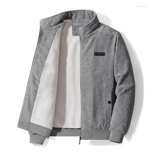 Jackets masculinos homens mais tamanho 5xl Marca de inverno espesso jaqueta quente moda moda à prova de vento ao ar livre casaco de outono fora de casual clássico casual