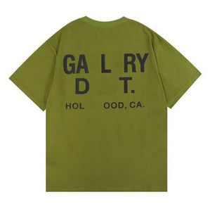 Galery Dept Herren T-Shirts Designer Galleryes T-Shirt Angel Brand Net Red Retro Galerys Hoodie Depts Männer und Frauen Kurzarm E123