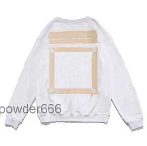 Designer Pullover Herren White Sweatshirt Youth Hoodie Fashion Hoodies Finger Ow Brand Hooded kläder 8cgg