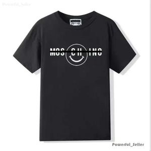 Aşk Moschino T Shirt Erkekler 2023 Moschino Tasarımcı Yüksek Dereceli Kadın Pamuk Polo Bear Sweater T-Shirt ve Stil Crewneck Kısa Kollu 1866