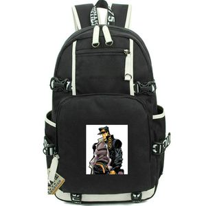 Kujo Jotaro backpack JoJo Bizarre Adventure daypack Stardust Cartoon school bag Print rucksack Casual schoolbag Computer day pack