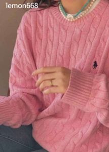 女性用セーターニットティー冬冬の新しい長袖ビンテージツイストセーターピンクグレーブラックバギーニットプルオーバージャンパーレミスG2675