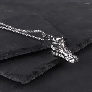 Chains Hip-Hop Basketball Sneaker Necklace Sweater Chain Street-cool Vibes Ins-inspired Bounce Dance Pendant Men's Jewelry