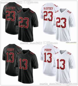 Voetbalshirt 25 Elijah Mitchell 44 Kyle Juszczyk 55 Jon Feliciano 24 Mason 32 Tyrion Davis-Price Talanoa Hufanga Trent Williams Javon Kinlaw Chase Young Stitched