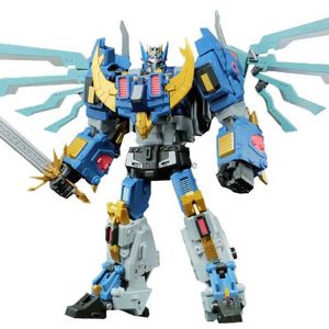 재고 MMC R-42 IDW DEATHSAURUS 변환 장난감 액션 피겨 소년 수집 가능한 TOYSL231216의 변형 장난감 로봇