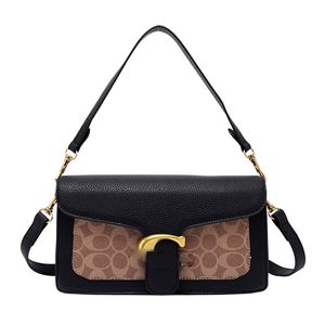 2024 Neue Damentasche Neue Mode Kleine quadratische Tasche Umhängetasche Handtasche Farbe Schwarz/Weiß/Rot/Grün/Gelb/Braun Cc39oca