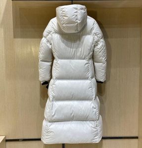 거위 길이 버전 복음 재킷 여자 파카 여성 디자이너 코트 겨울 따뜻한 바람 방풍 코트 881