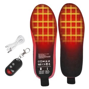 Shoe Parts Accessories Rechargeable Heated Insole 3rd gear Adjustable Temperature Foot Warmer Heated Shoes Insoles For Men And Women Outdoor 231219