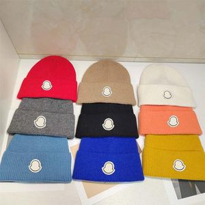 Knitted Hat Beanie Cap Designer Skull Caps for Man Woman Winter Hats 9 Color Simple Classic Style240l