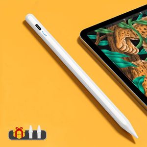 Caneta magnética de 2ª geração com carregamento sem fio para iPad Pro 3 (11/12.9) Mini 6 Air 4/5/6 aprimora o desenho em telas sensíveis ao toque capacitivas