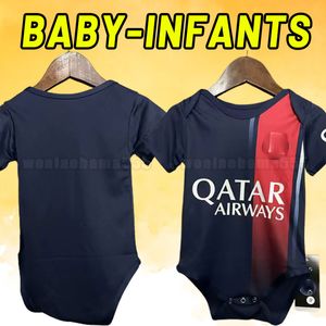 Dziecko 23 24 koszulki piłkarskie mbappe hakimi Sergio Ramos Wijnaldum Football Shirt 2023 2024 Sets Mundur Enfants Maillot de Foot Infants