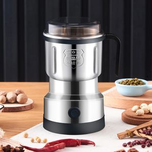 Manual Coffee Grinders Electric Coffee Grinder Kitchen Cereals Nuts Spices Beans Flour Spice Grains Grinder Machine Portable Coffee Beans Chopper 231219