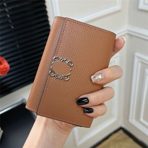 Womens Wallet On Chain Leather Luxury Crossbody Wallets Anagram Buckle Fashion Purse Card Holder Zipper Coin Pouch Cardholder With Box
