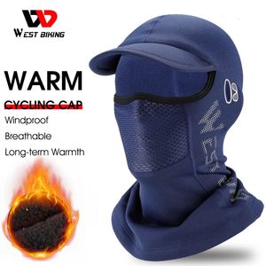 Зимняя Балаклава WEST BIKING, маска для лица для мужчин и женщин, ветрозащитная дышащая гетра для шеи, лыжный мотоцикл, бег, езда, велоспорт 231220