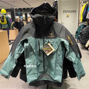 Men's Designer Activewear Arcterys Hoodie Jacket Coats Archaeopteryx ALPHA SV/ALPHA Jacket Men's Hard Shell Charge Coat