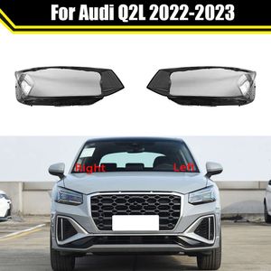 Audi Q2L 2022 2023 Far Cam Kafa Lambası Kabuğu Lens Kapak Şeffaf Lampcover Kapakları