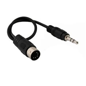 3,5 cm MIDI5-kärnor Male Audio Adapter Cable DIN5 Man till DC3.5 Manlig anslutningskabel