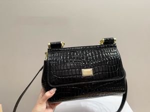 Women Fashion Shopping Satchels Shoulder Bags Retro crocodile pattern totes handbags leather crossbody messenger bags briefcase Luxury designer purses backpack