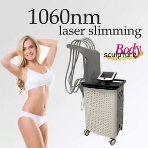 Professionell 1060 Skulptur Laserfett Burning Viktminskning Skin åtdragning Laser 1060Nm Diod Laserformning av bantning Skönhetsutrustning