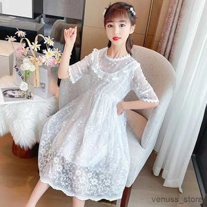 Girl's Dresses Lace Formal Party Dress for Girls 2023 New Princess Children Clothes School Dance Dresses Kids Girls Clothing 4 7 8 9 11 12 14Y