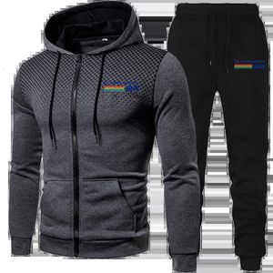 Men s Sets to Dress Zipper Hoodie Sportswear Set Hooded Shirt Man Clothes Autumn Two Piece in Sweatshirts Clothing 231220