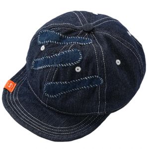 Denim-Mütze mit Vintage-Waschung und Stickerei, verstellbare Baseballkappen für Herren und Damen