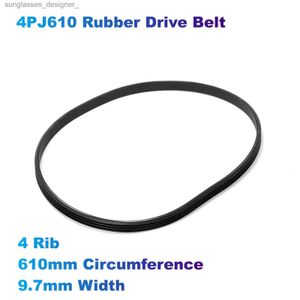 Cintos 4pj610 Correia de acionamento de borracha 4 Circonferência da costela 610mm 9,7 mm de largura compatível com Metabo / Electra Beckum Band S (7233190017) L231220