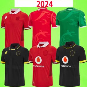 2024 Wales Rugby Jerseys National Sevens Team 2023 World Cup 7 Ferson System 2023 Home Away Green Red S-5XL Short