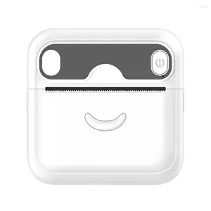 Bärbar mini-skrivare självhäftande klistermärke termisk etikett trådlöst bt telefon inkless bluetooth-kompatibel söt