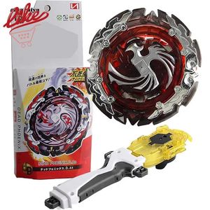 Laike GT Bey B131 Dead Phoenix Spinning Top com lançador Grip Box Set brinquedos para crianças 231220