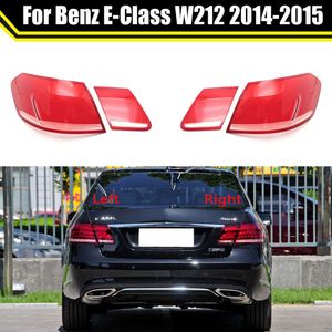 Für Benz E-klasse W212 2014 2015 Auto Rücklicht Bremsleuchten Ersatz Auto Hinten Shell Abdeckung Maske Lampenschirm